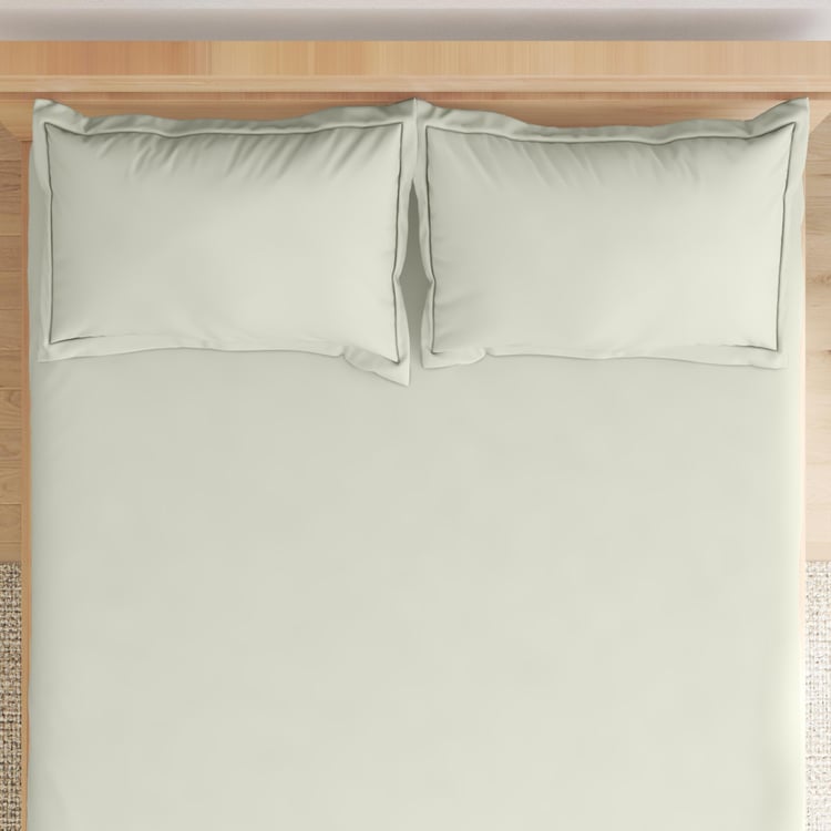 Colour Refresh Cotton 144TC 3Pcs Super King Bedsheet Set