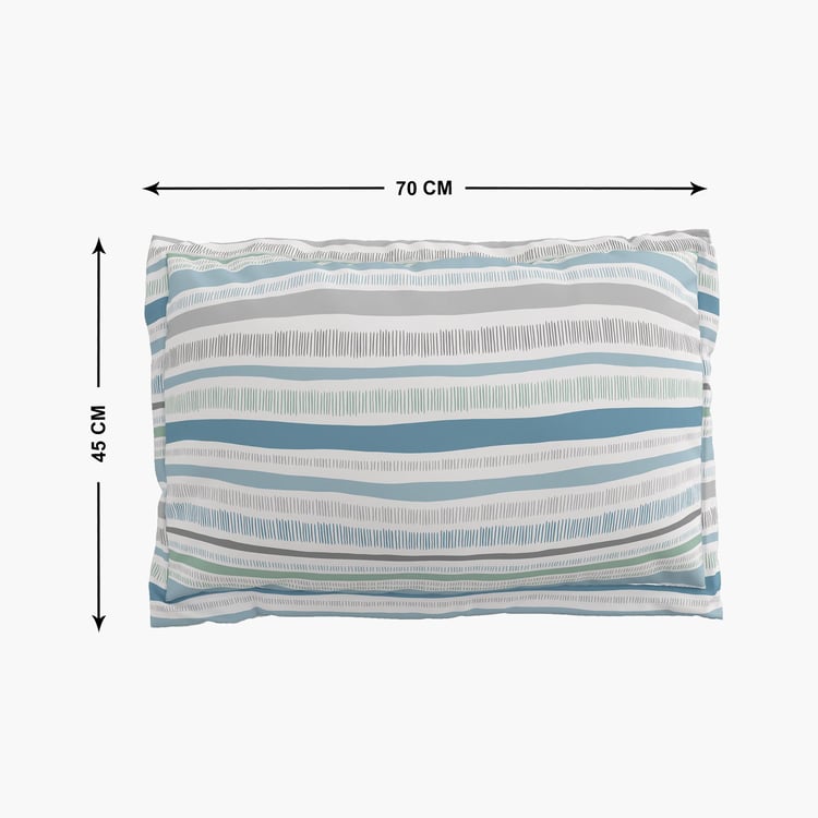 Colour Refresh Set of 2 Printed Pillow Covers - 45x70cm