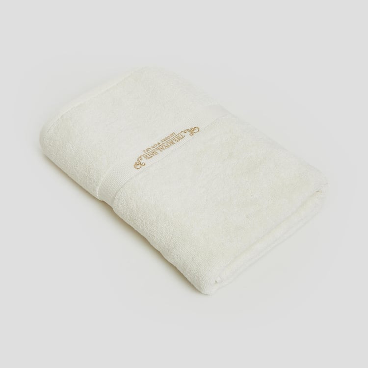 Royal Bath Cotton Embroidered Bath Towel - 140x70cm