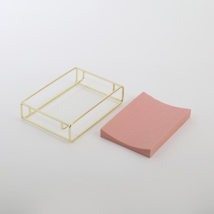 Colour Refresh Essence Polyresin Soap Dish