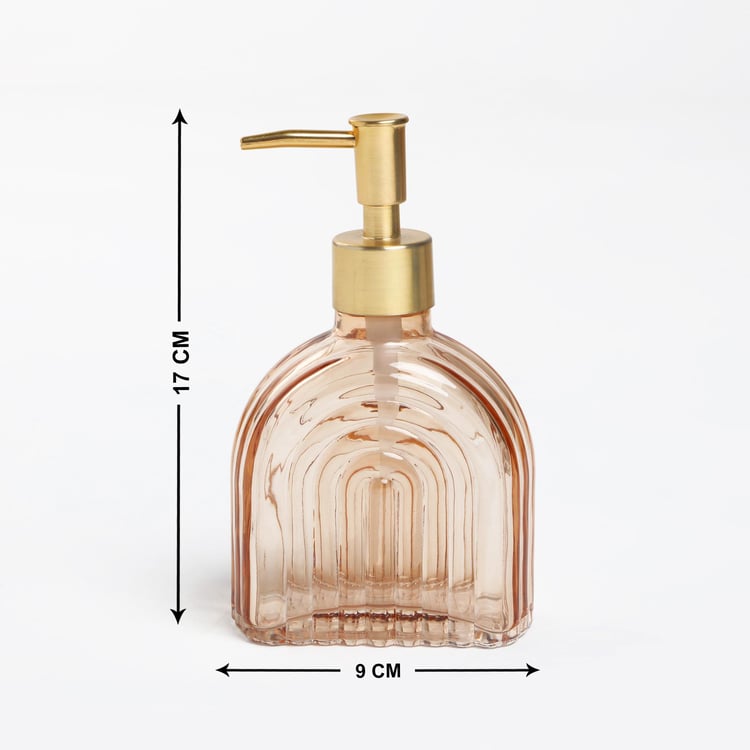 Nova Dastkari Asra Glass Soap Dispenser - 300ml