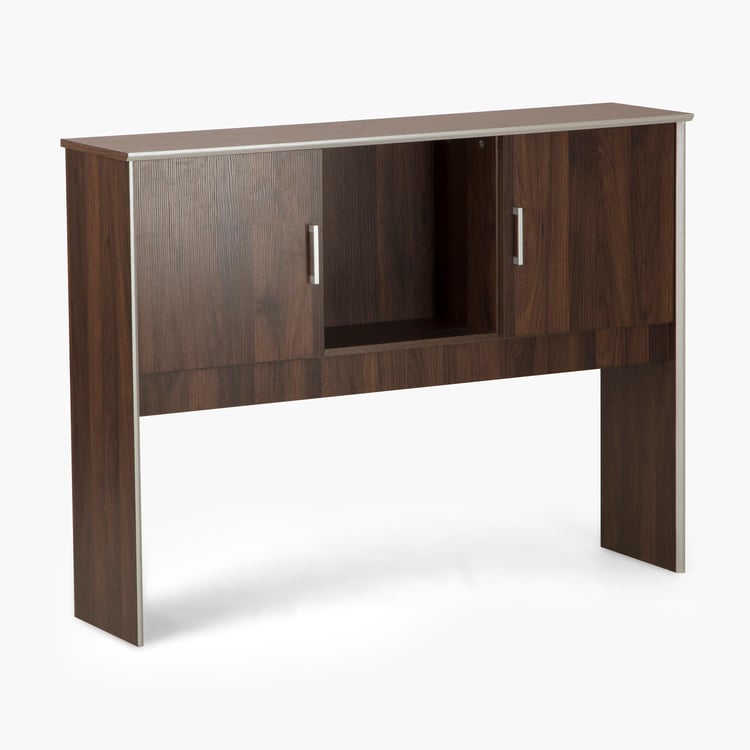 Lewis Study Table with Storage - Brown