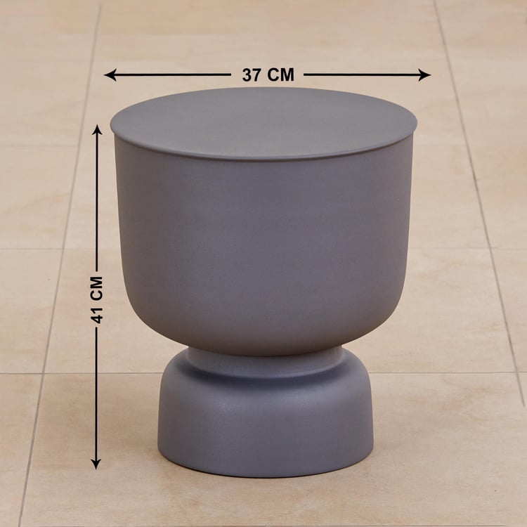 Collin Metal Accent Table - Grey