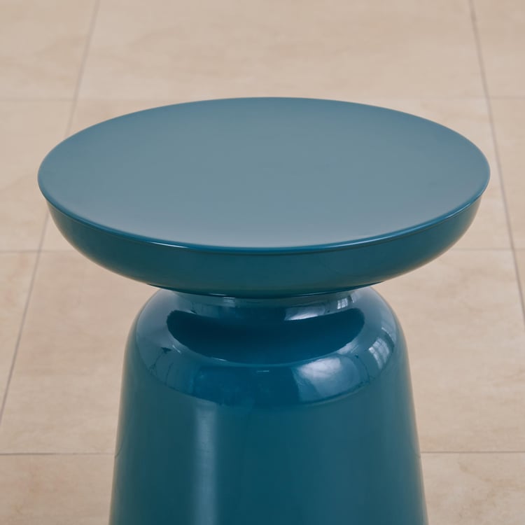 Jacob Metal Accent Table - Teal