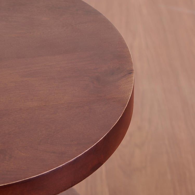 Siri Mango Wood Accent Table - Brown