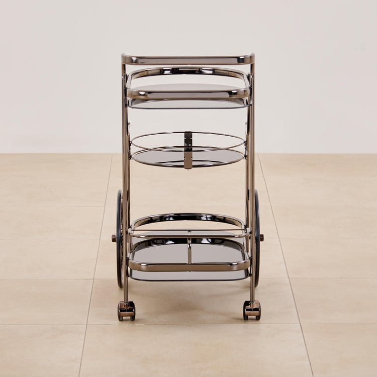 Zola Serving Trolley - Black