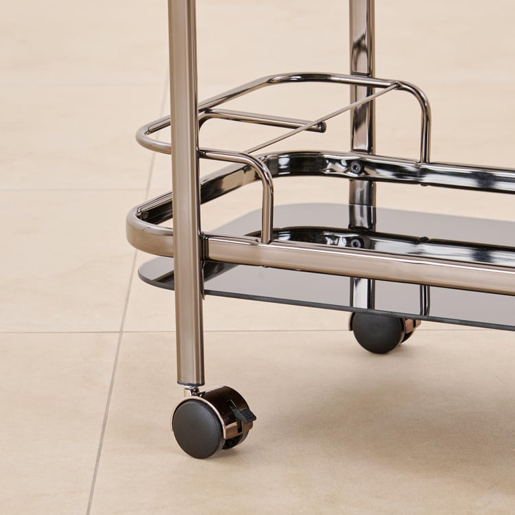 Zola Serving Trolley - Black