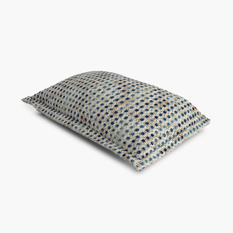 Colour Refresh Set of 2 Printed Pillow Covers - 45x70cm