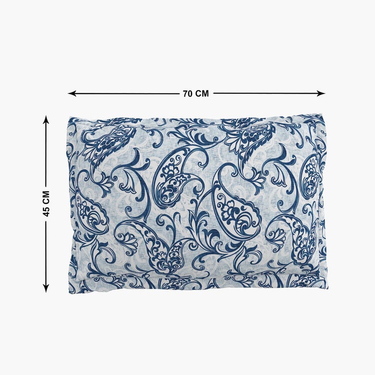 Colour Refresh Set of 2 Printed Pillow Covers - 45x70cm