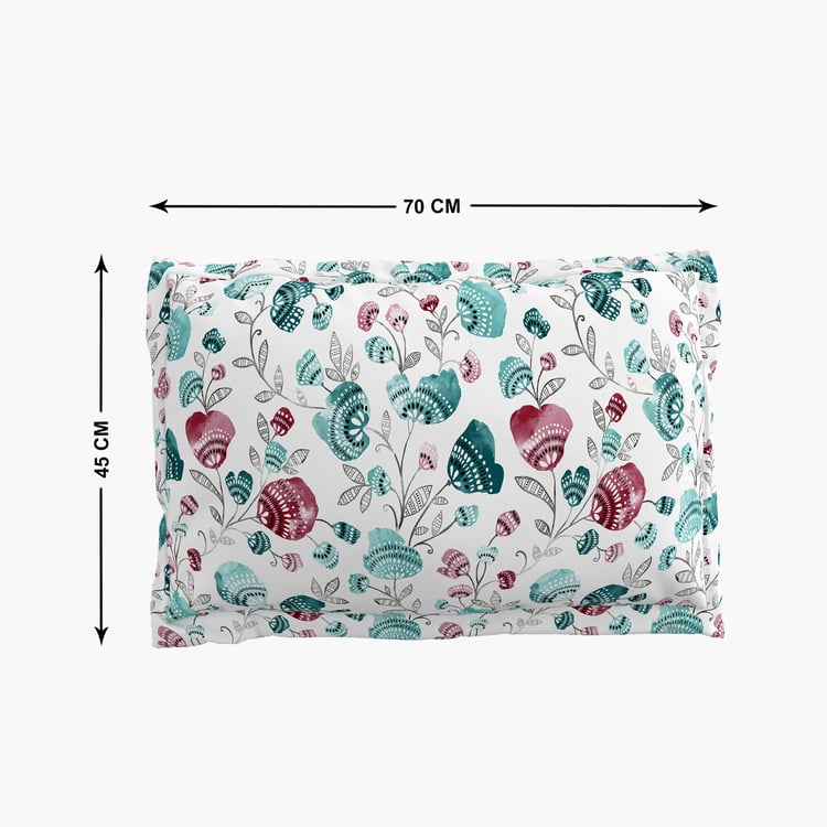 Colour Refresh Set of 2 Printed Pillow Covers - 45x70cm