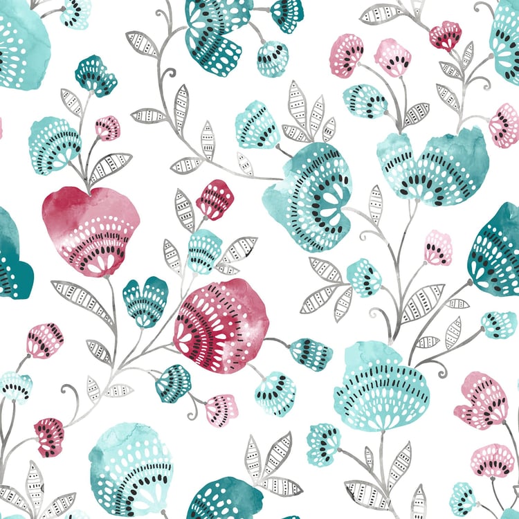 Colour Refresh Set of 2 Printed Pillow Covers - 45x70cm