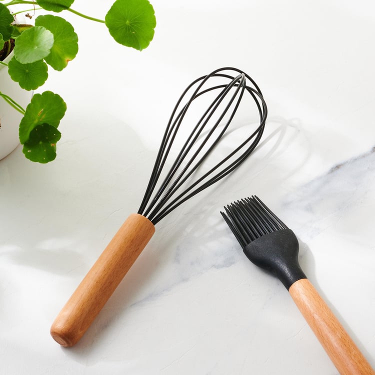 Chef Special Omega Silicone Whisk with Handle