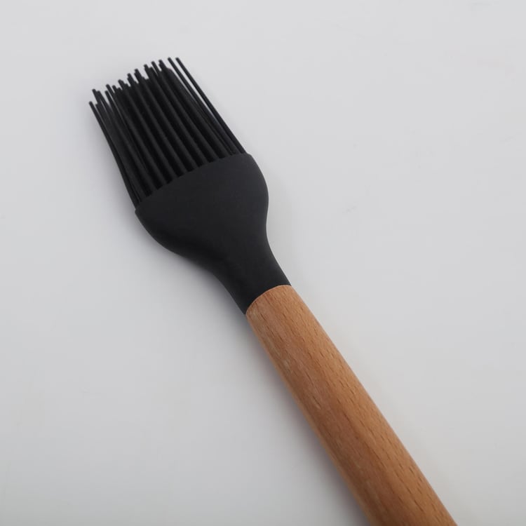 Chef Special Silicone Brush with Beech Wood Handle