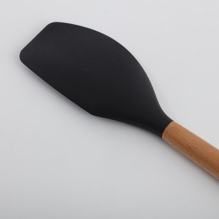 Chef Special Omega Silicone Spatula with Wooden Handle