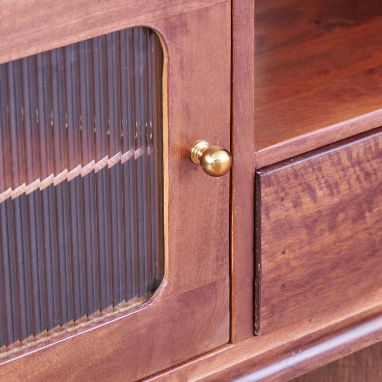 Dastkari Marble Top TV Unit - Brown