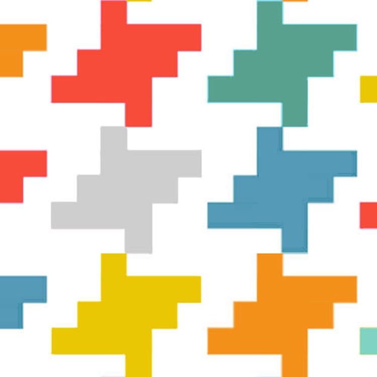 Slate Set of 2 Printed Pillow Covers - 45x70cm