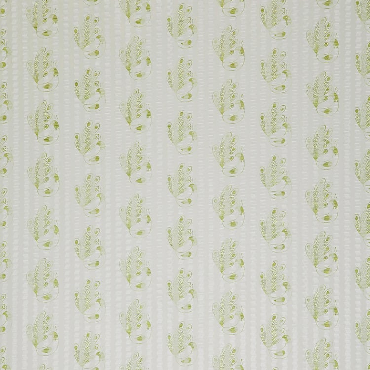 Venice Set of 2 Printed Sheer Window Curtains