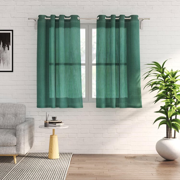 Venice Set of 2 Sheer Window Curtains