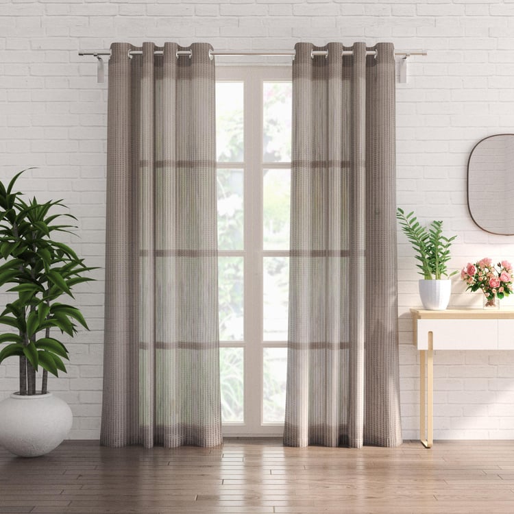 Venice Set of 2 Sheer Door Curtains