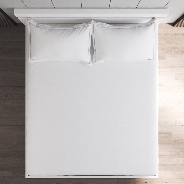 Grandeur Cotton 300TC 3Pcs King Fitted Bedsheet Set