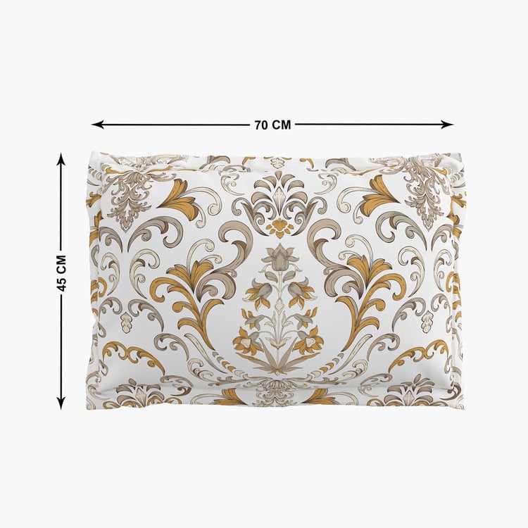 Grandeur Set of 2 Printed Pillow Covers - 45x70cm