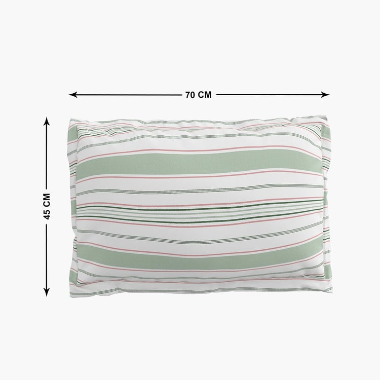 Grandeur Set of 2 Striped Pillow Covers - 45x70cm