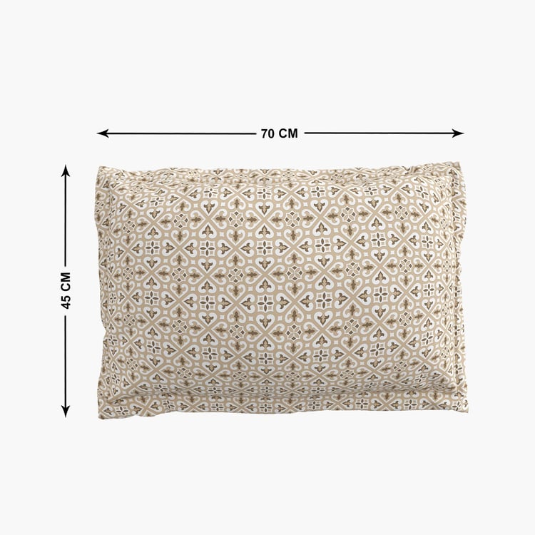 Grandeur Printed Pillow Cover - 45x70cm