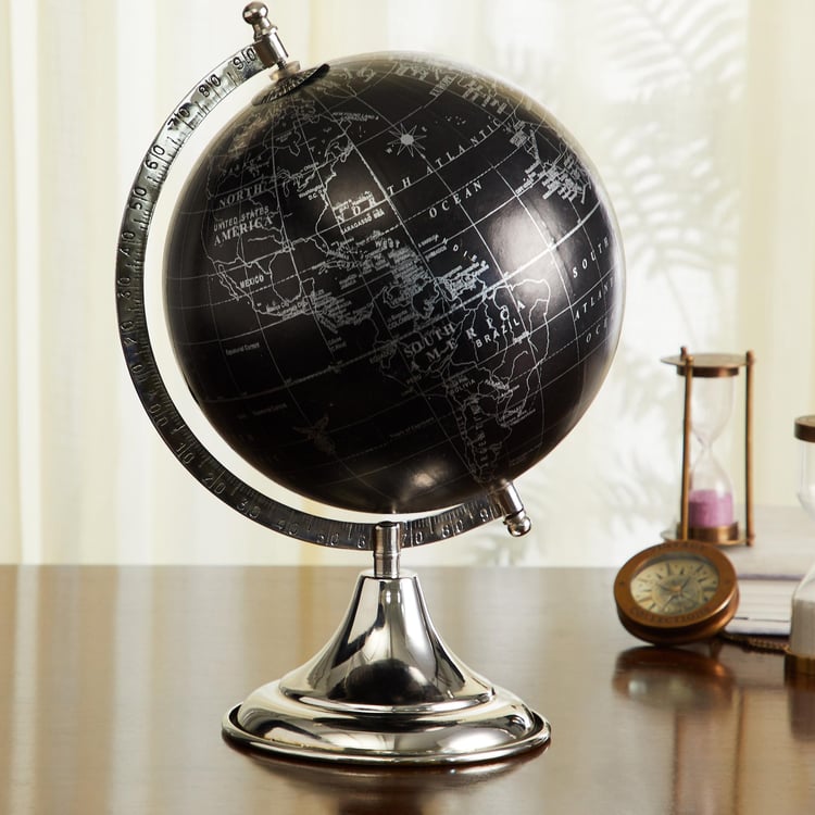 Corsica Cronus Metal Decorative Globe 