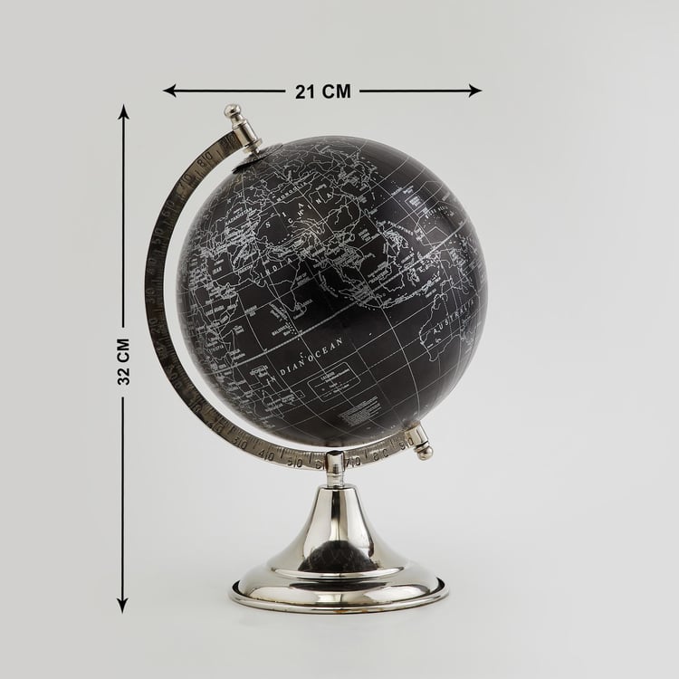 Corsica Cronus Metal Decorative Globe 