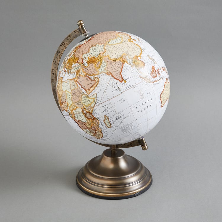 Corsica Cronus Metal Decorative Globe