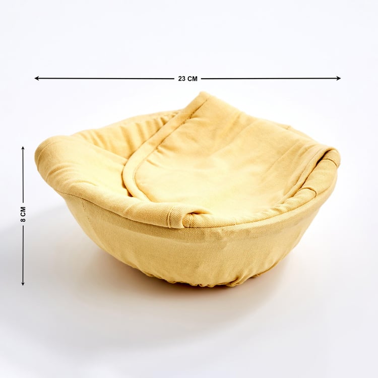 Colour Refresh Cotton Lined Bamboo Bread Basket