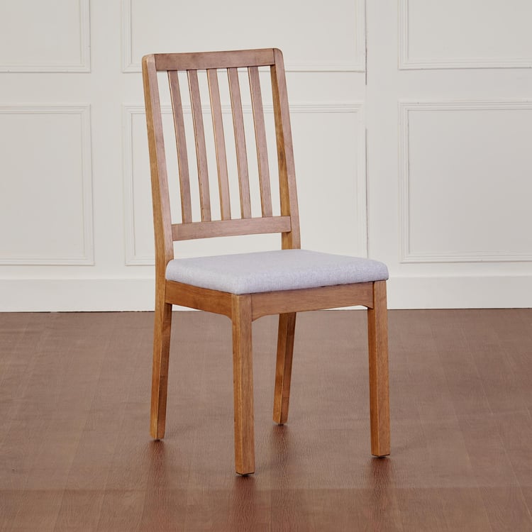 Santorini Set of 2 Solid Wood Dining Chairs