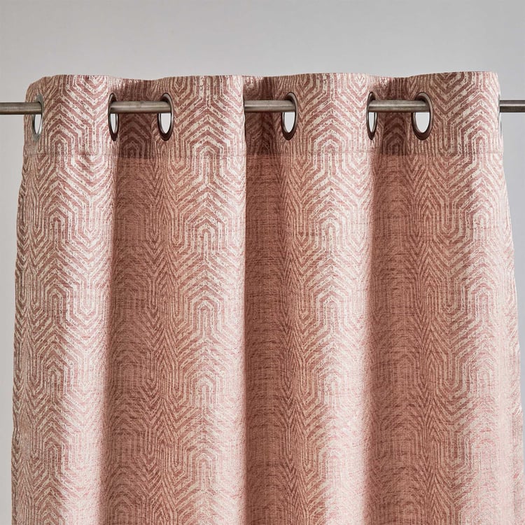 Morris Set of 2 Jacquard Light Filtering Door Curtains