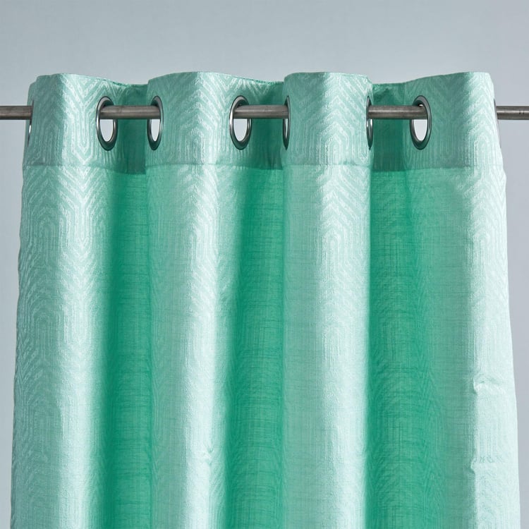 Morris Set of 2 Jacquard Light Filtering Door Curtains
