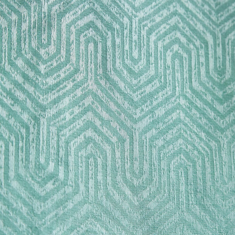 Morris Set of 2 Jacquard Light Filtering Door Curtains - 7ft