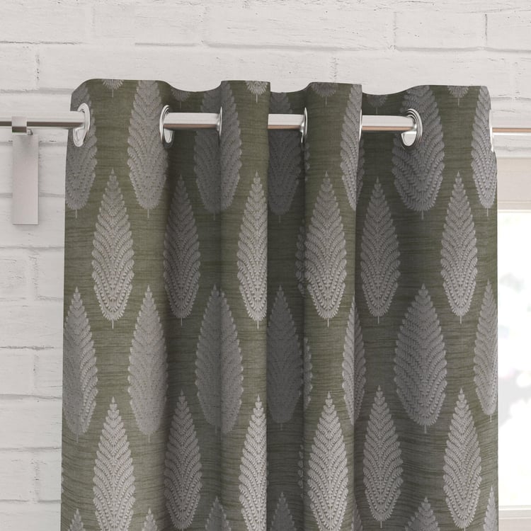 Morris Set of 2 Jacquard Light Filtering Door Curtains