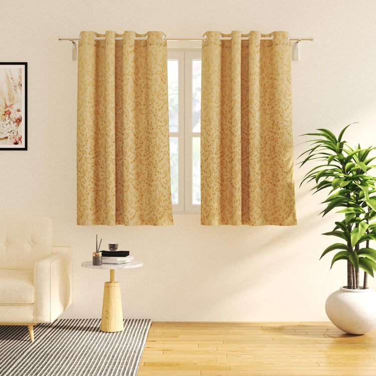 Morris Set of 2 Printed Light Filtering Window Curtains