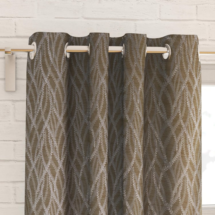 Morris Set of 2 Printed Light Filtering Door Curtains