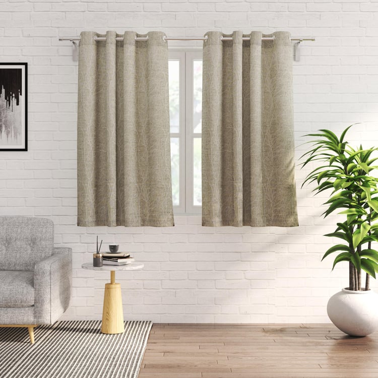 Morris Set of 2 Printed Light Filtering Window Curtains