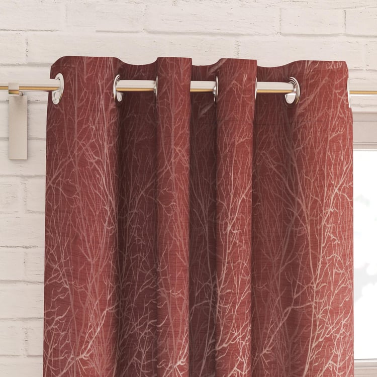 Morris Set of 2 Jacquard Light Filtering Door Curtains