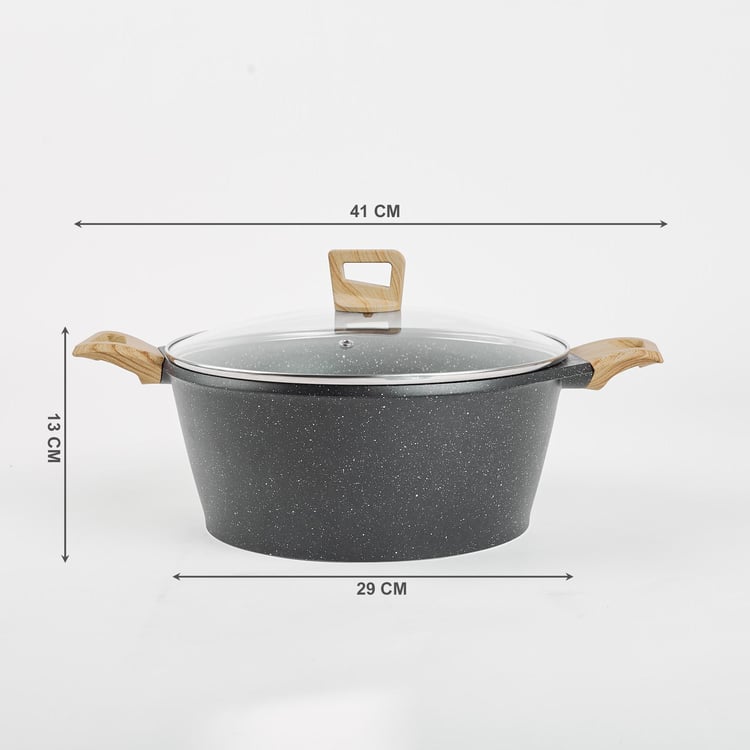 Chef Special Hatchel Die Cast Aluminium Casserole with Lid - 6L