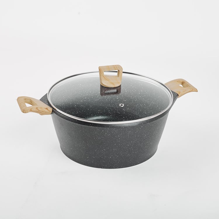 Chef Special Hatchel Die Cast Aluminium Casserole with Lid - 6L