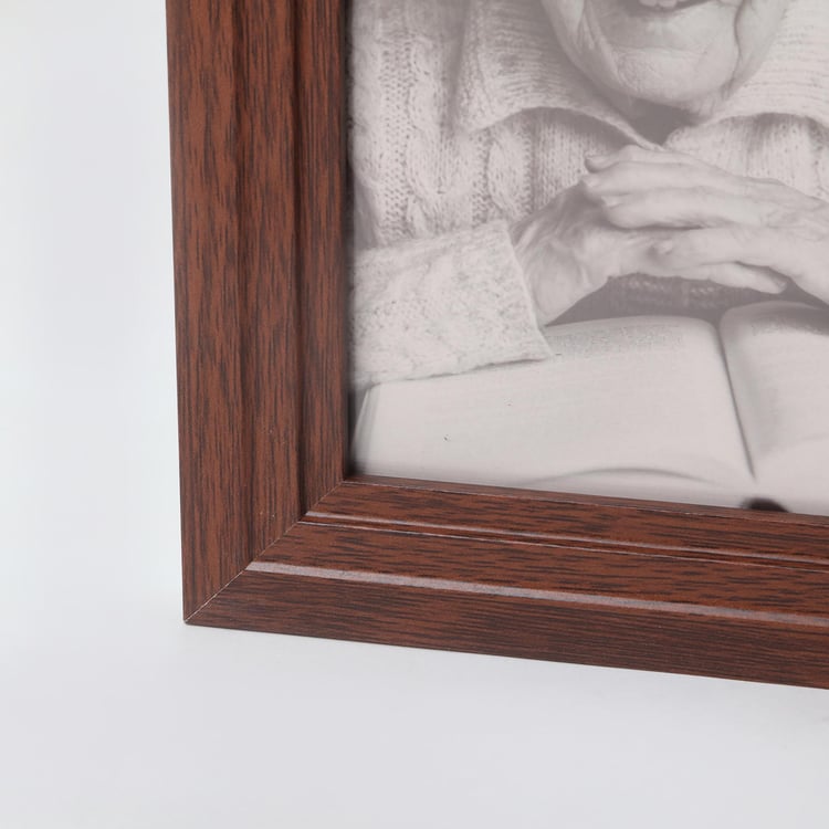 Sepia Set of 2 Wooden Foldable Photo Frames - 18x12cm