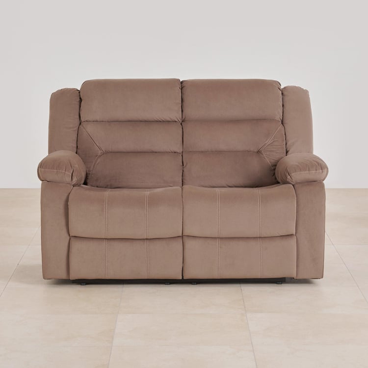 Cairo Fabric 3+2 Seater Recliner Set - Brown