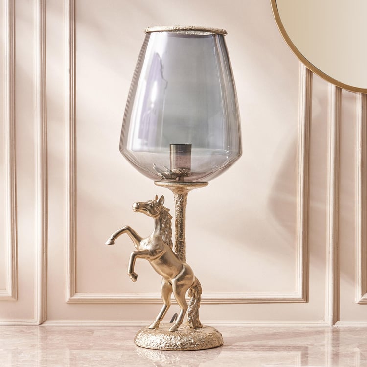 Eternity Vivere Aluminium Horse Table Lamp