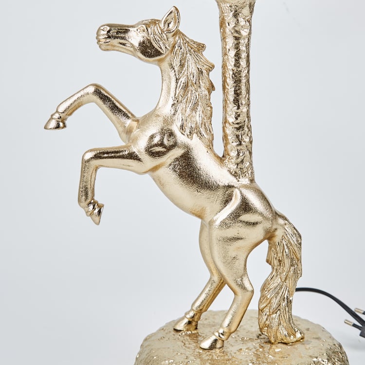 Eternity Vivere Aluminium Horse Table Lamp