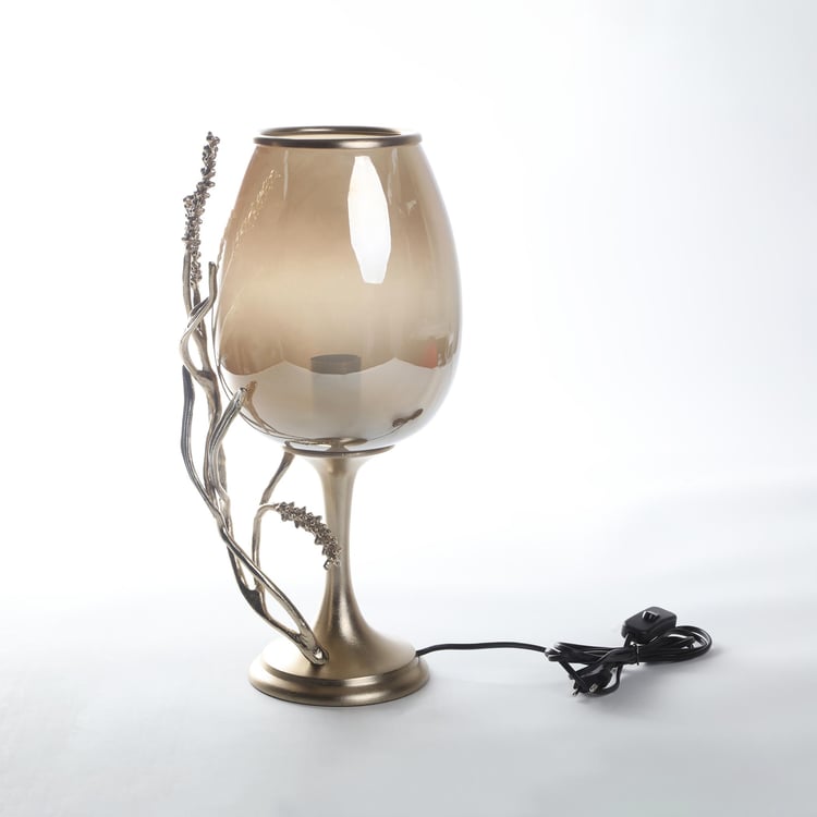 Eternity Ceramic and Glass Table Lamp