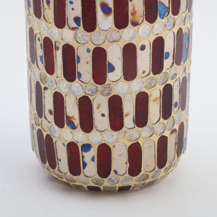 Mabel Decor Glass Mosaic Vase