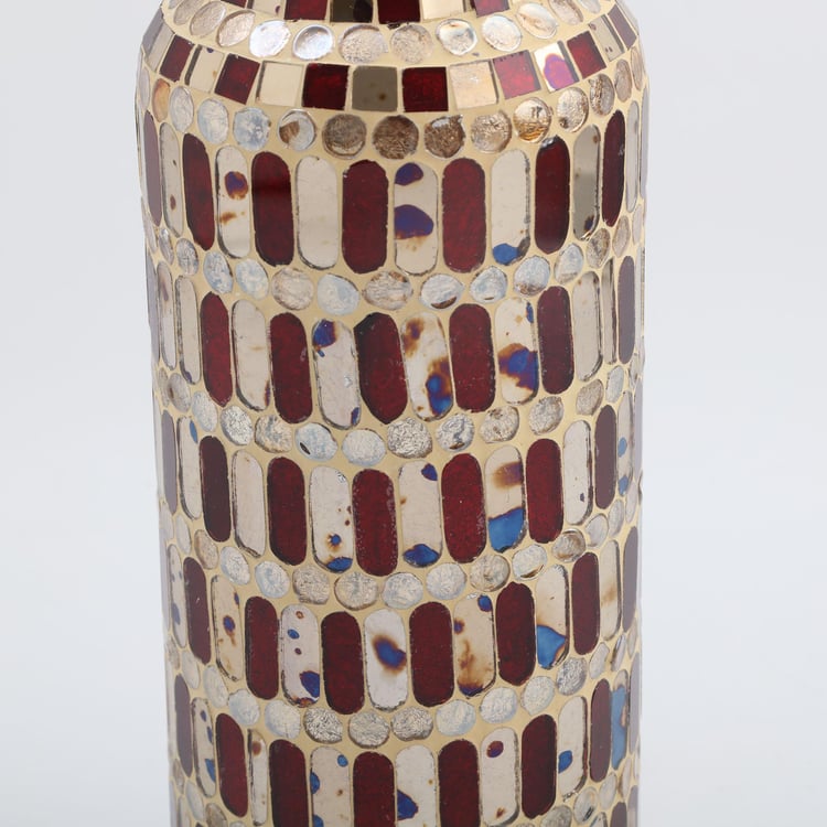 Mabel Decor Glass Mosaic Vase