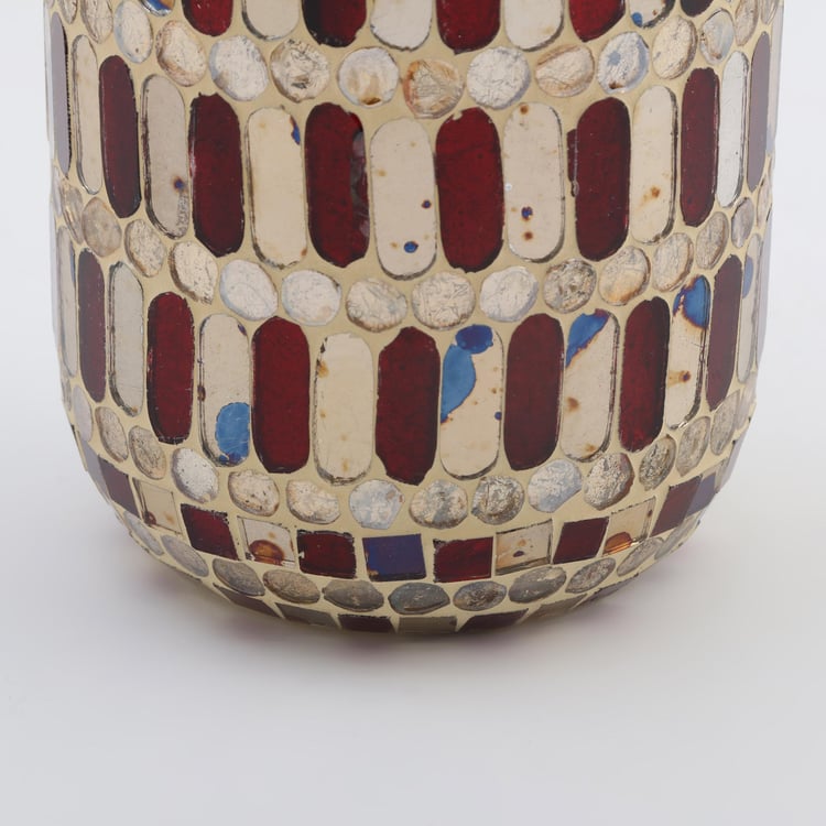 Mabel Decor Glass Mosaic Vase